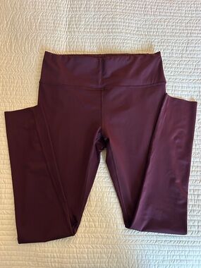 Athleta Maroon Leggings